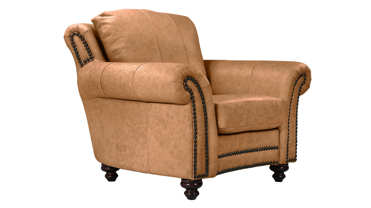 ANZIO DILLON PALOMINO LEATHER CHAIR