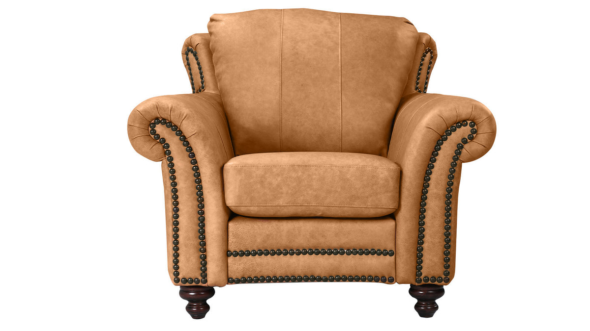 ANZIO DILLON PALOMINO LEATHER CHAIR