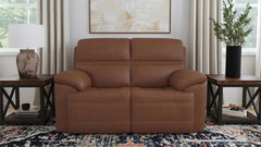 Secretariat Brown P2 Reclining Loveseat Without Console