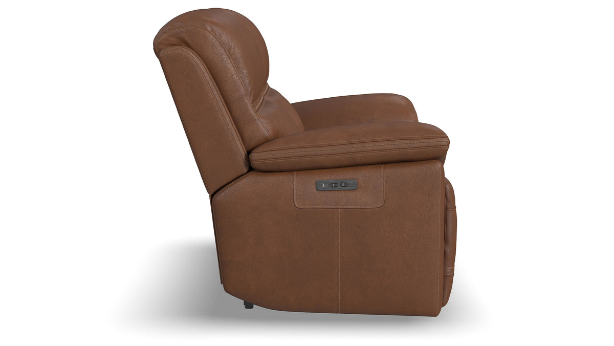 Secretariat Brown P2 Reclining Loveseat Without Console
