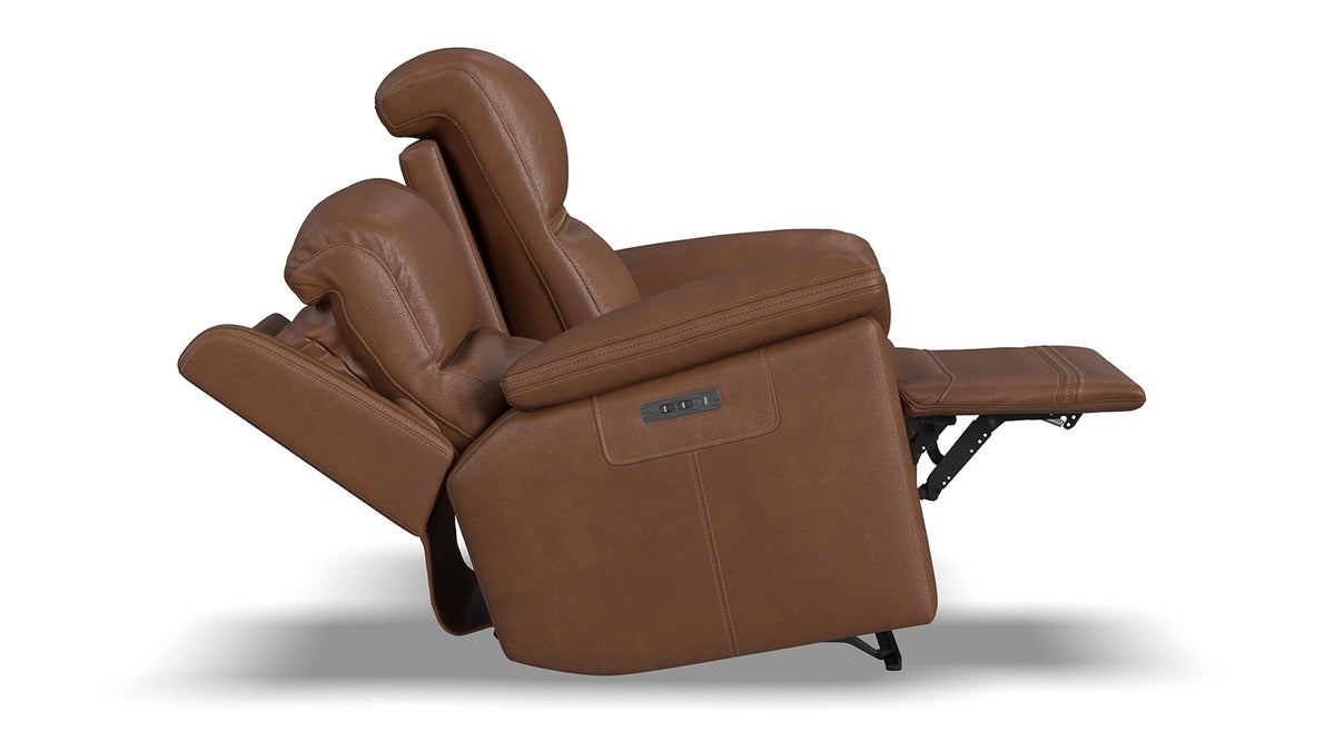 Secretariat Brown P2 Reclining Loveseat Without Console