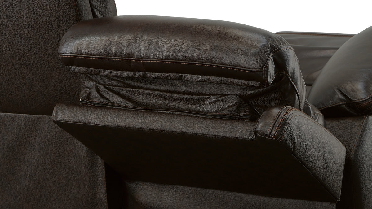 Secretariat Burgandy P2 Power Reclining Loveseat Without Console