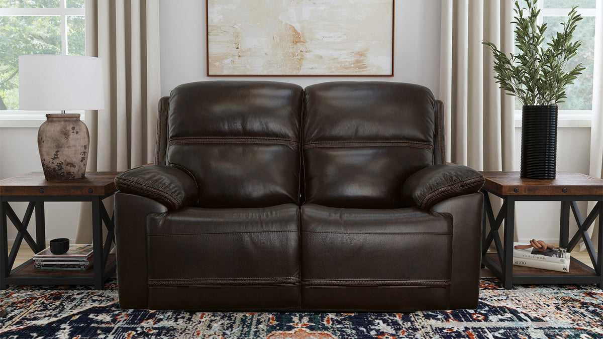 Secretariat Burgandy P2 Power Reclining Loveseat Without Console