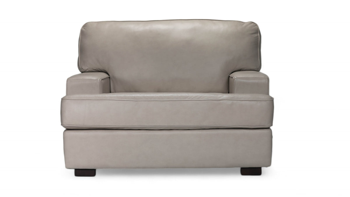 Pumice Texas Leather Chair