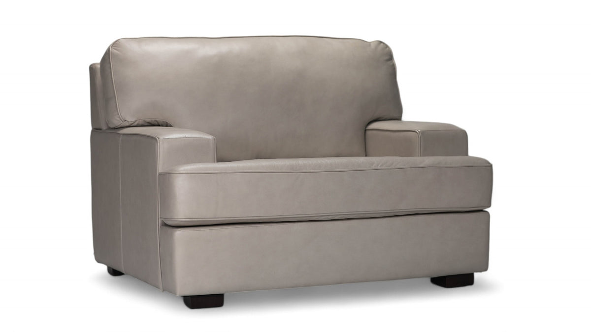 Pumice Texas Leather Chair