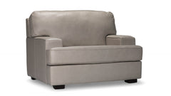 Pumice Texas Leather Chair
