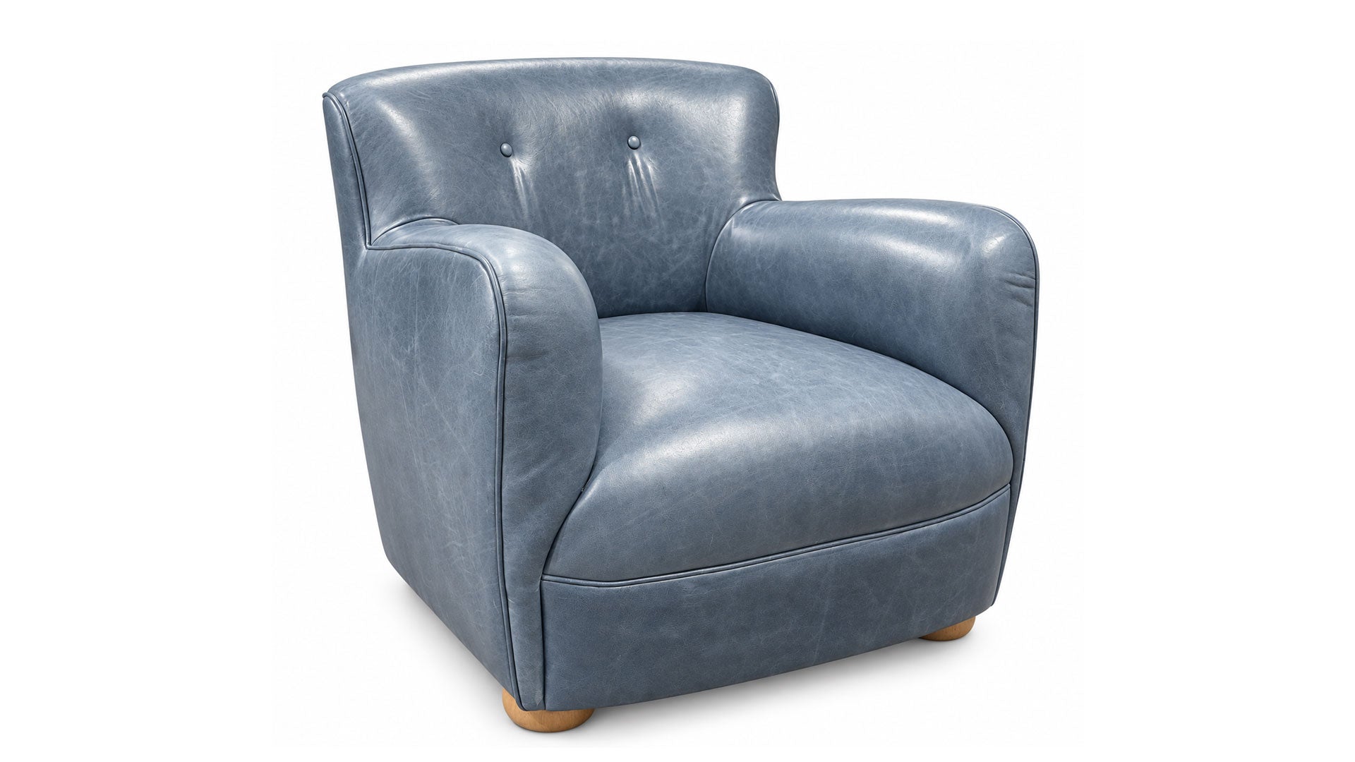Ocean Leather Accent Chair | Gallery Furniture