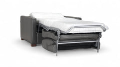 Twin Size Italy Charcoal Sleeper Chair