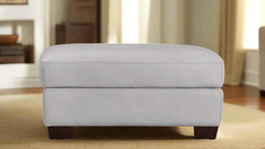 Boski Storage Ottoman 100% Leather