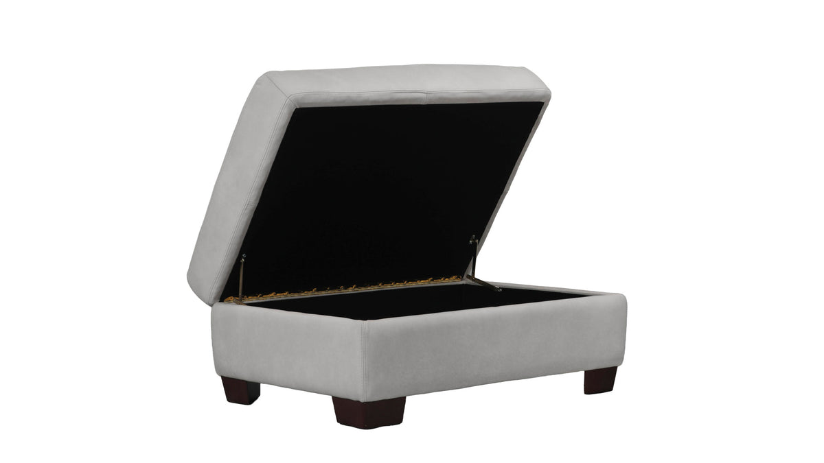 Boski Storage Ottoman 100% Leather