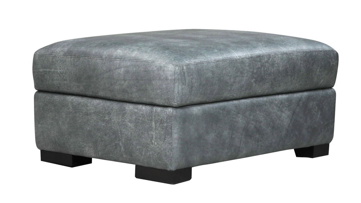 Ultra Max Run Wyld 100% Leather Ottoman