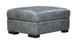 Ultra Max Run Wyld 100% Leather Ottoman