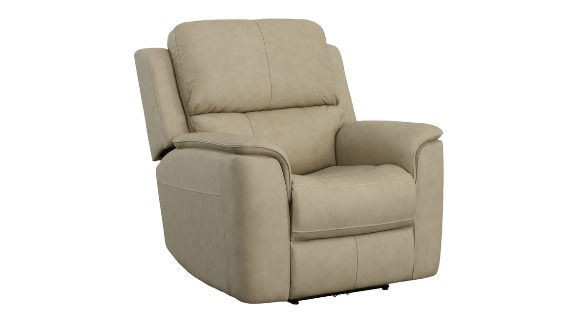 Big Spring Beige Leather P3 Power Recliner