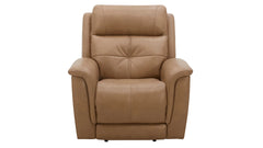 Mack's Heart Latte Brown Leather P5 Power Reclining Collection