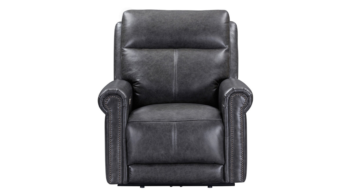 Weathered Stone Leather P3 Power Recliner