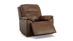 Secretariat Brown P2 Leather Power Recliner