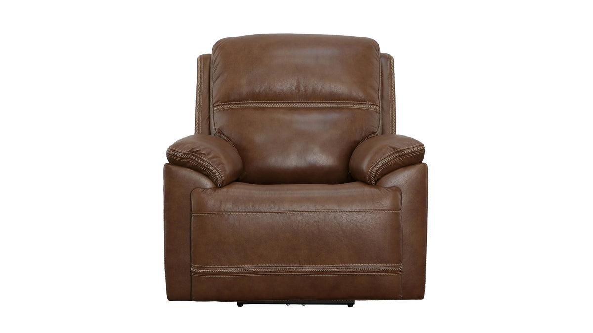 Secretariat Brown P2 Leather Power Recliner