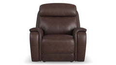 Spiced Walnut P3  Leather Power Motion Recliner | Gallery Furniture