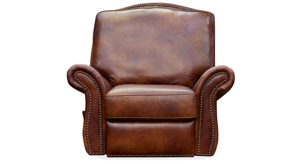 Navasota Leather Swivel/Glider Recliner