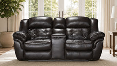 Loveseat Achieve Leather P1 c/Consola Reclinable Eléctrico