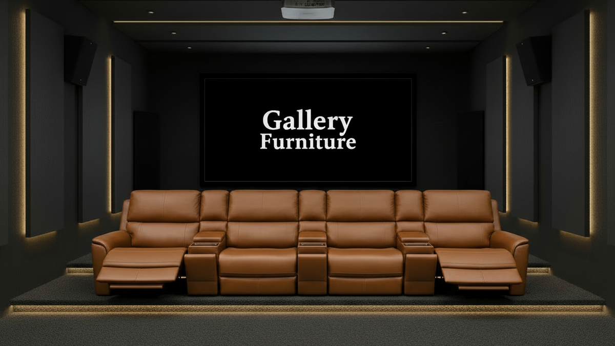 Big Spring 7-Pc MacModular Sectional | MacModular Home Theater Seating