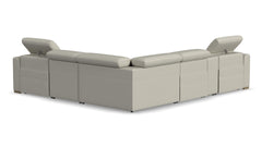 Hawaiian Coconut Milk Reclining Sectional