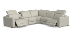 Hawaiian Coconut Milk Reclining Sectional
