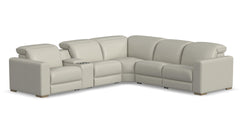 Hawaiian Coconut Milk Reclining Sectional