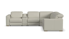 Hawaiian Coconut Milk Reclining Sectional