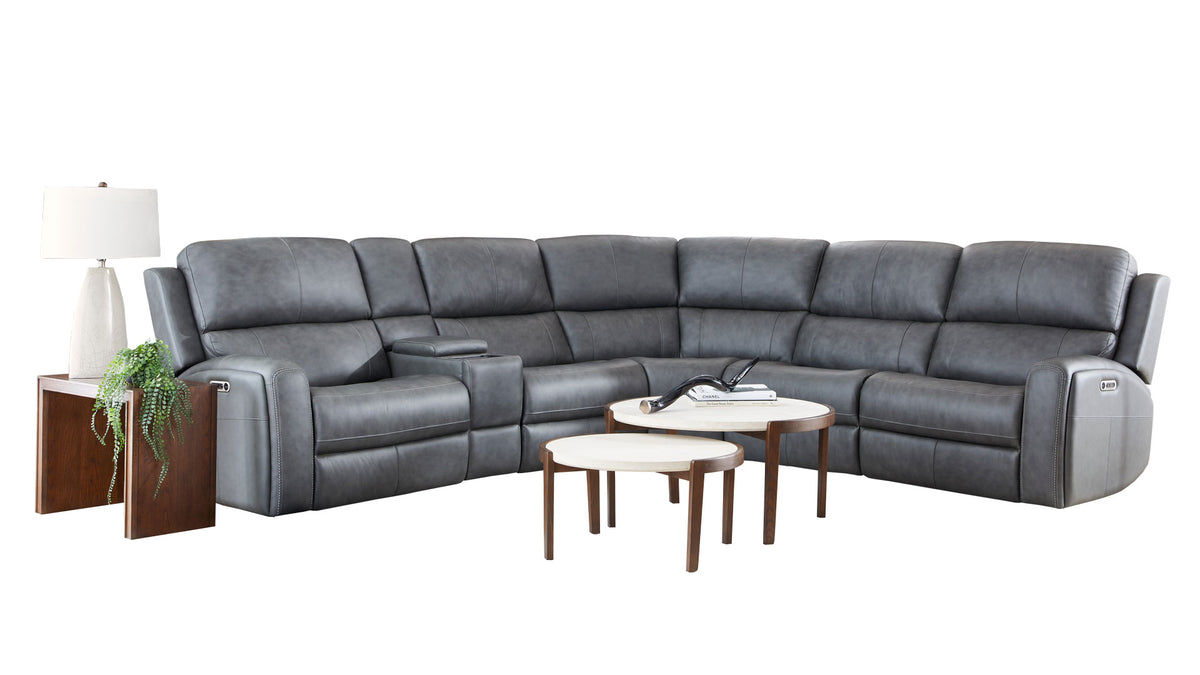 King cowboy grey sectional
