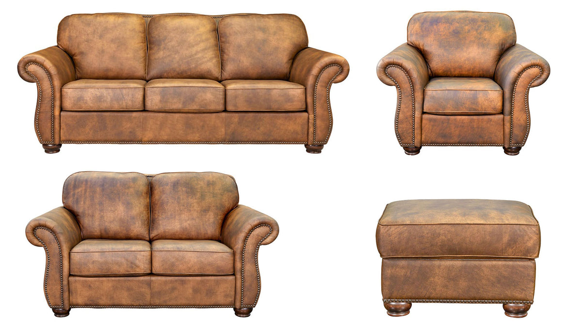 4 Pc Silverado Soar Living Room Set (Sofa, Loveseat, Chair, & Ottoman)
