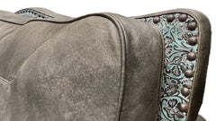 3pc Kennedy Leather Sectional