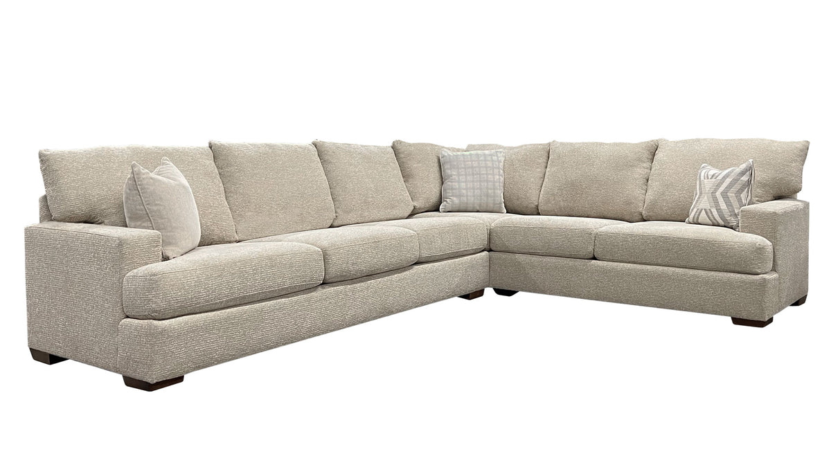 Whyte Almond 2-Piece Sectional Sofa - Contemporary Sectional by Mayo