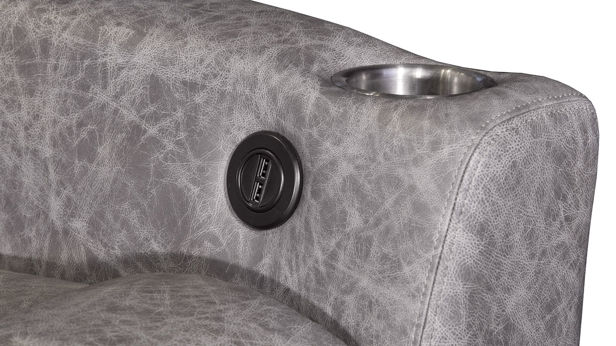 T2269 Fossil Leather Home Theater Seating