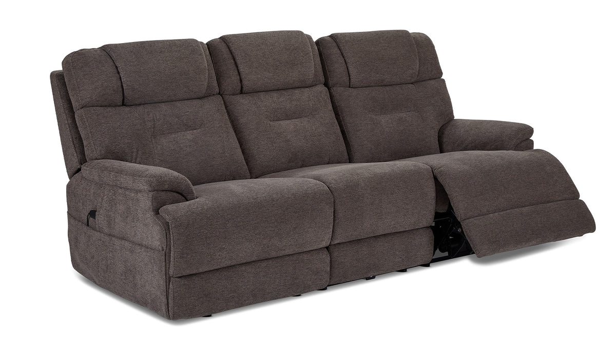 MacZcliner Umber Grey P5 Power Dual Assist Lift Sleep Sofa