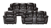 3 Pc Achieve Leather Manual Reclining Set