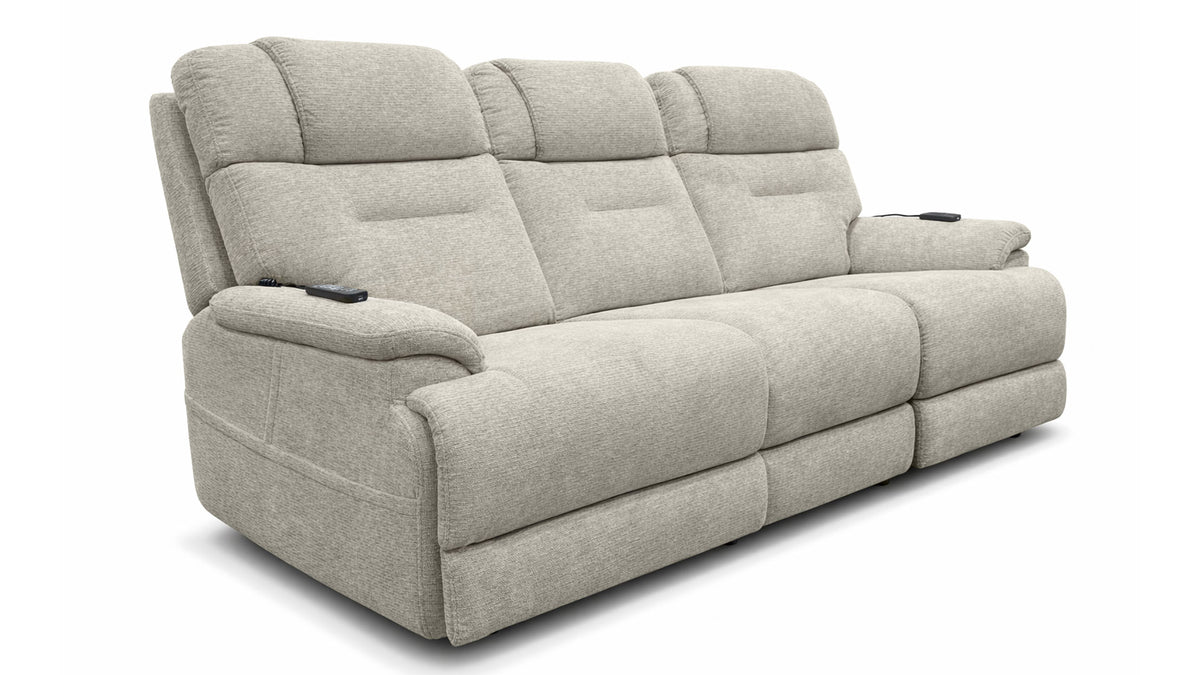 MacZcliner Power Assist Reclining Sofa – Assistive Sleep Sofa with Performance Fabric | Gallery Furniture