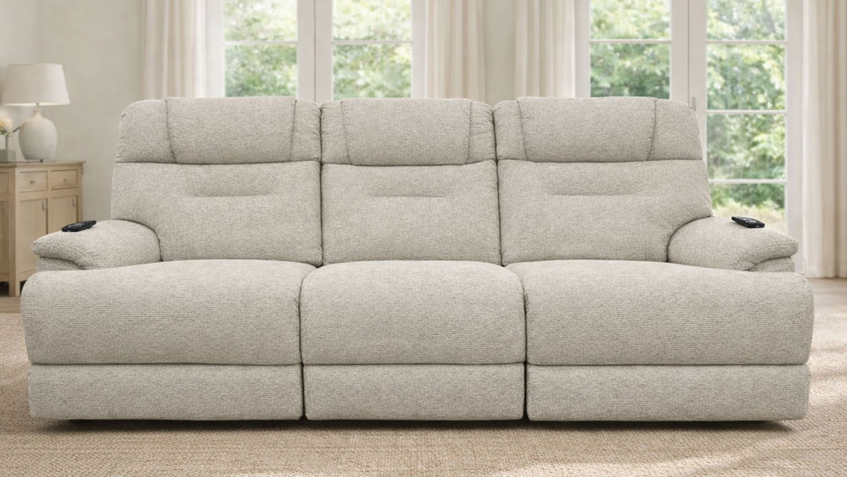 MacZcliner Power Assist Reclining Sofa – Assistive Sleep Sofa with Performance Fabric | Gallery Furniture