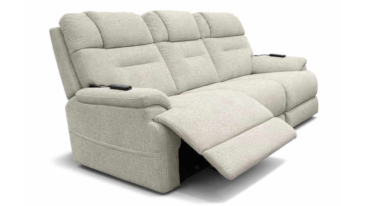 MacZcliner Power Assist Reclining Sofa – Assistive Sleep Sofa with Performance Fabric | Gallery Furniture