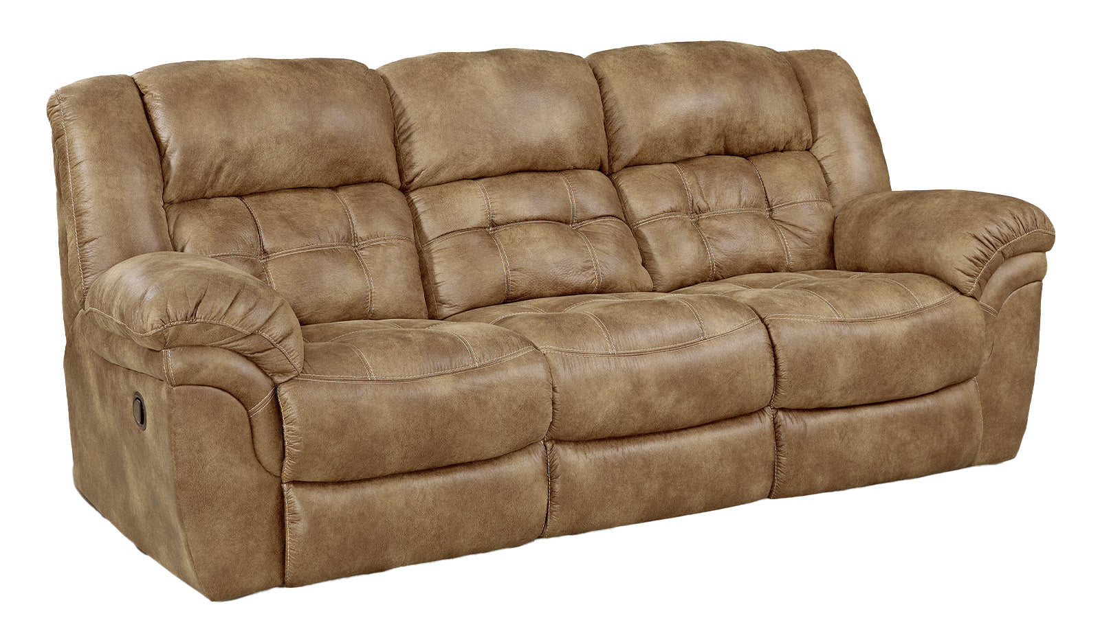 Frontier Almond Manual Reclining Sofa 3-Piece Set