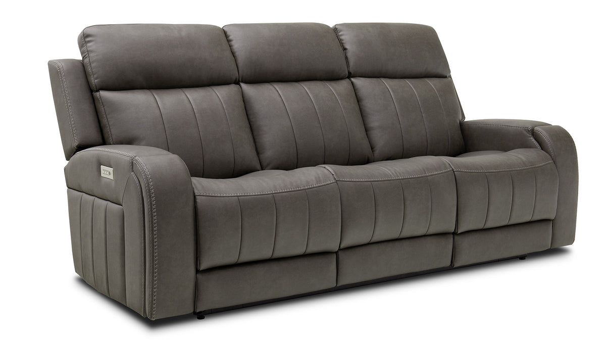 3 Pc Cougar Smoke P6 Power Reclining Set w/Immersive Audio