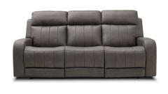 Cougar Smoke  P6 Power Reclining Sofa w/Immersive Audio