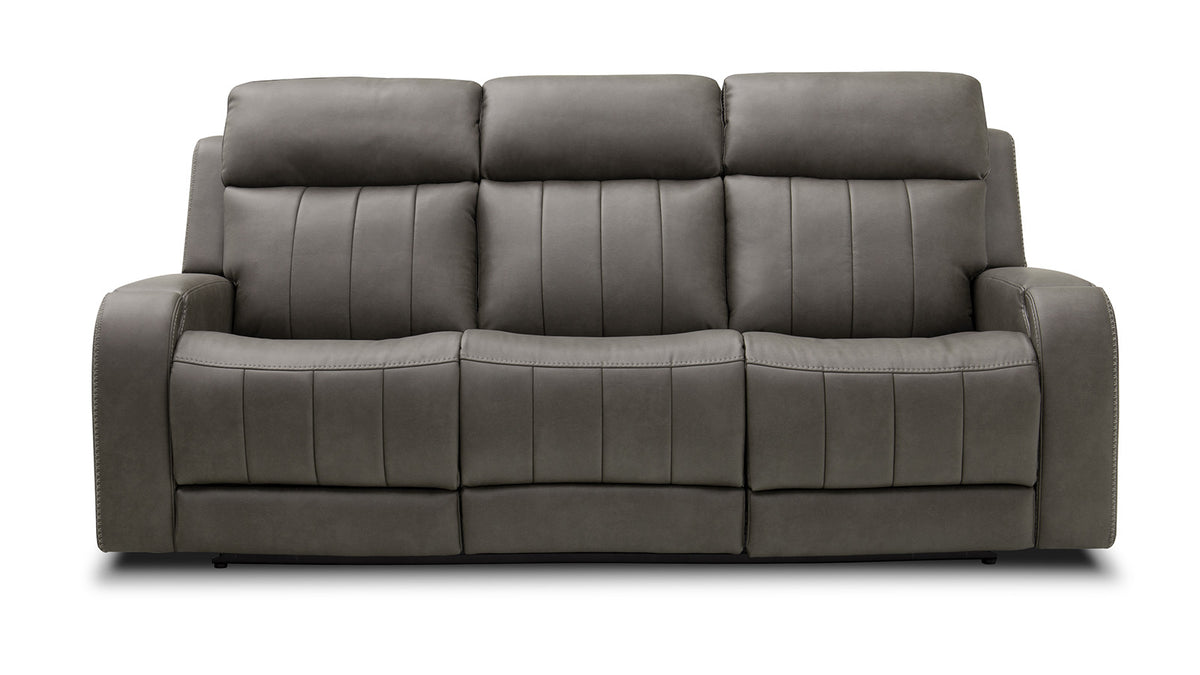 Cougar Smoke  P6 Power Reclining Sofa w/Immersive Audio