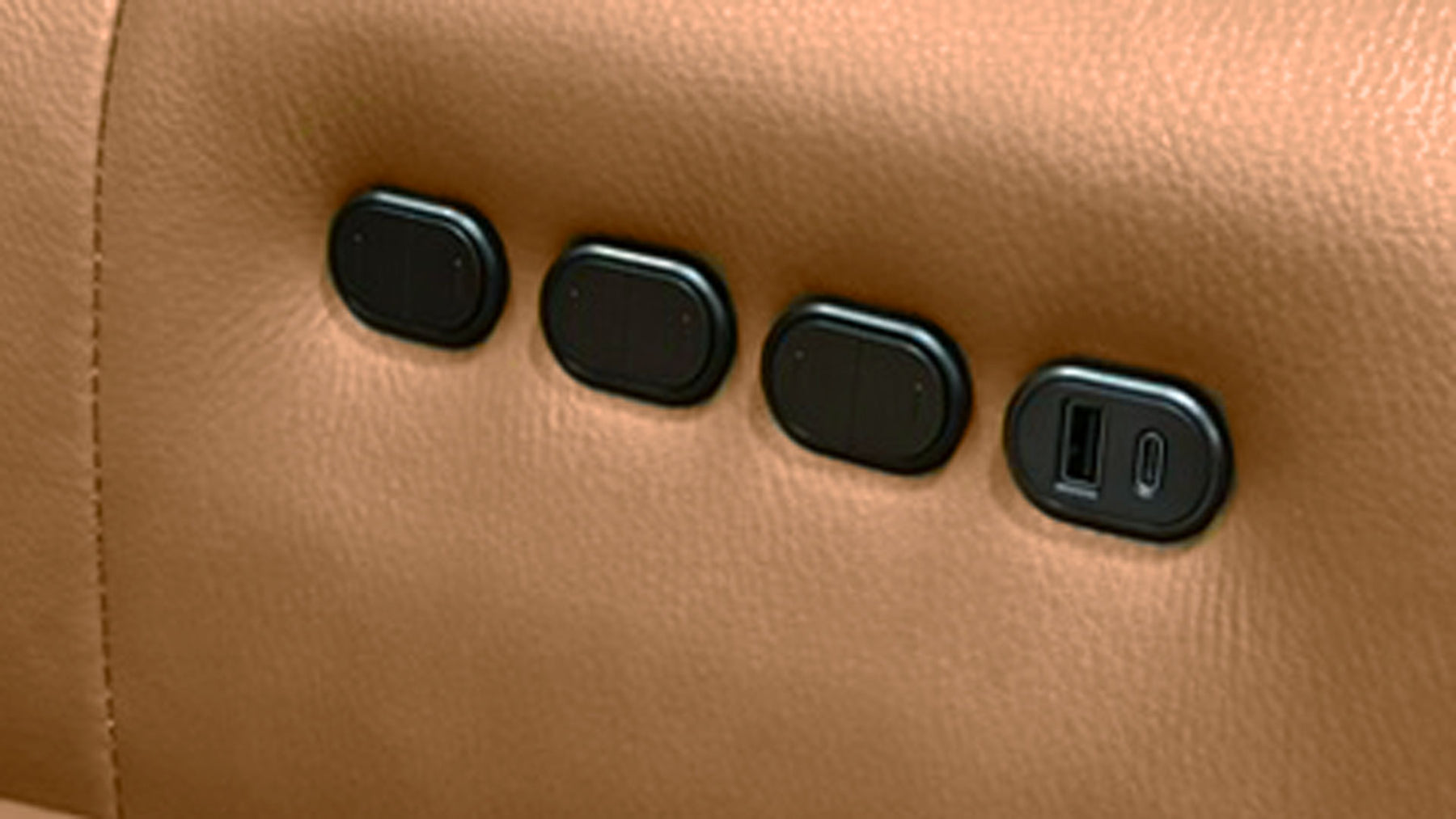 Cordova Cinnamon P3 Power Reclining Performance Fabric Sofa | Gallery Furniture
