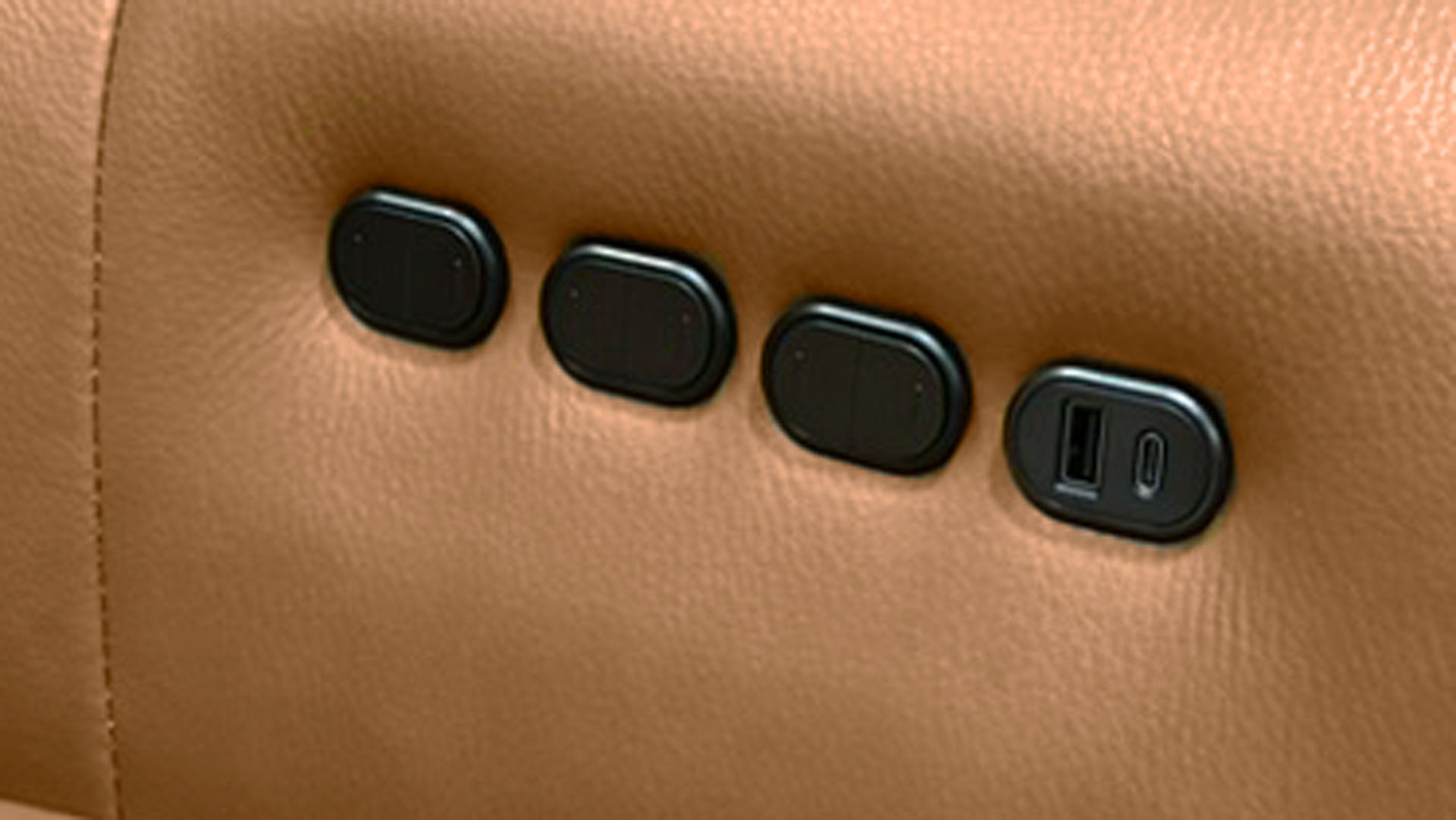 Cordova Cinnamon P3 Power Reclining Performance Fabric Sofa | Gallery Furniture