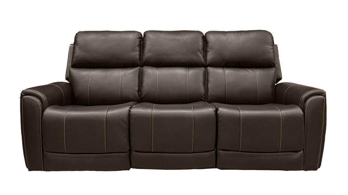 Cougar Walnut Power Reclining Sofa
