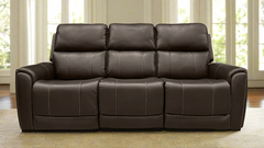 Cougar Walnut Power Reclining Sofa