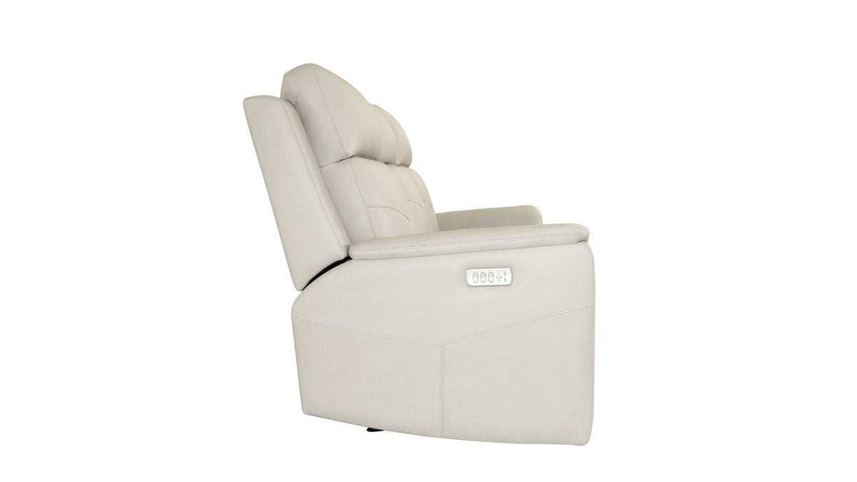 Thunderbird Dove Gray P5 Power Reclining Sofa w/Massage, Heat, Lumbar, & Pillow Tilt