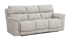 Gray sofa on a white background