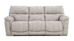 Beige sofa on a white background